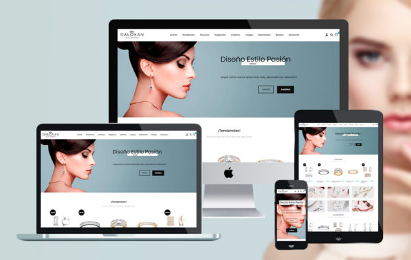 Proyecto Daluxan - Desarrollo tienda online, imagen e identidad corporativa