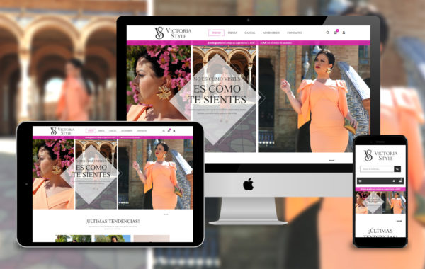 Proyecto Victoria Style - Diseño de Tienda Online a medida en Sevilla